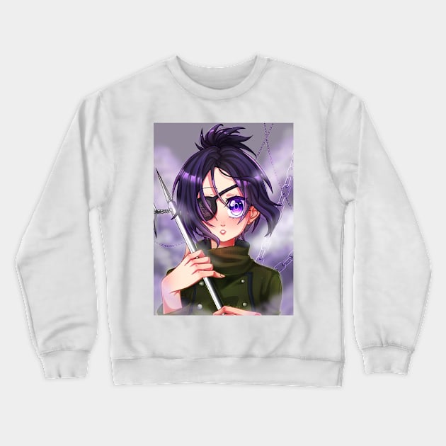 reborn - Chrome Dokuro Crewneck Sweatshirt by Anet Garol